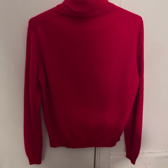 COPY - Vintage Bright Red Turtleneck - Picture 2 of 5